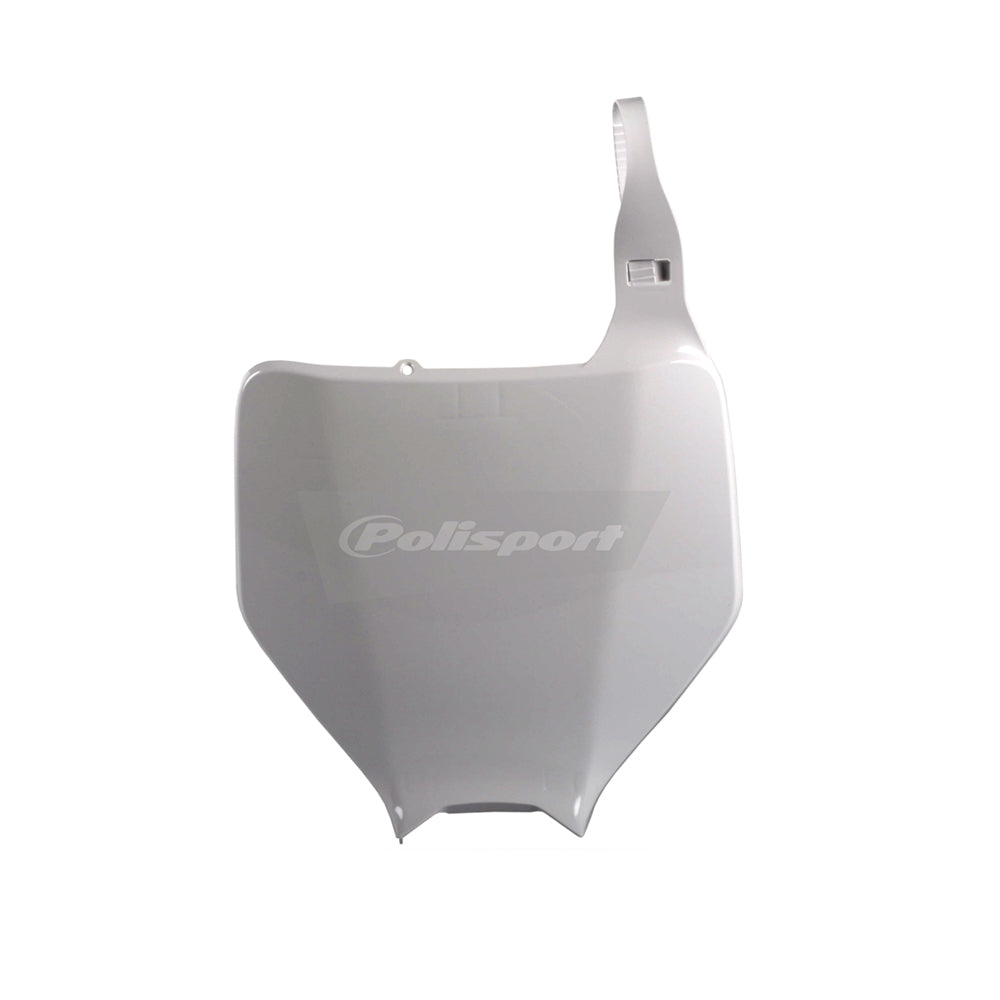 Polisport Front Number Plate For Kawasaki KX 125 White 2003-2008